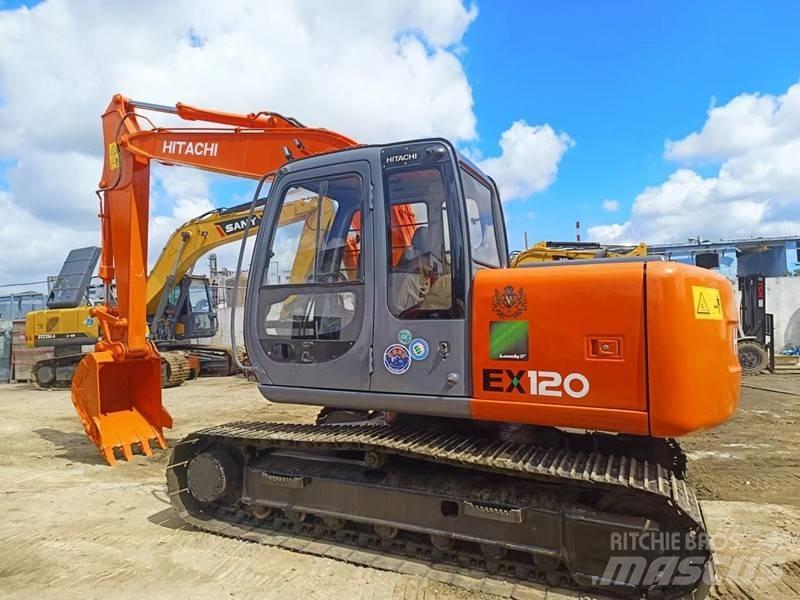 Hitachi EX 120 Гусеничные экскаваторы