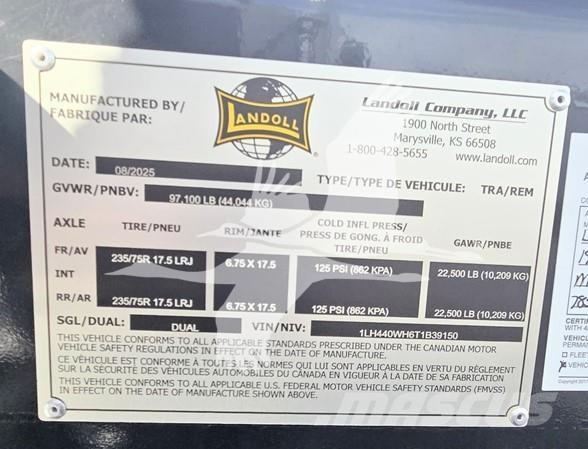 Landoll 440B Низкорамные полуприцепы