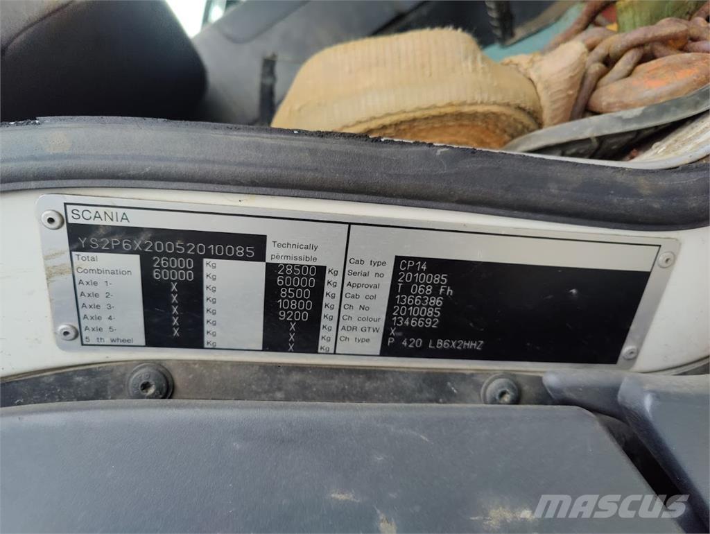 Scania P420 6x2 Грузовики-Самосвалы