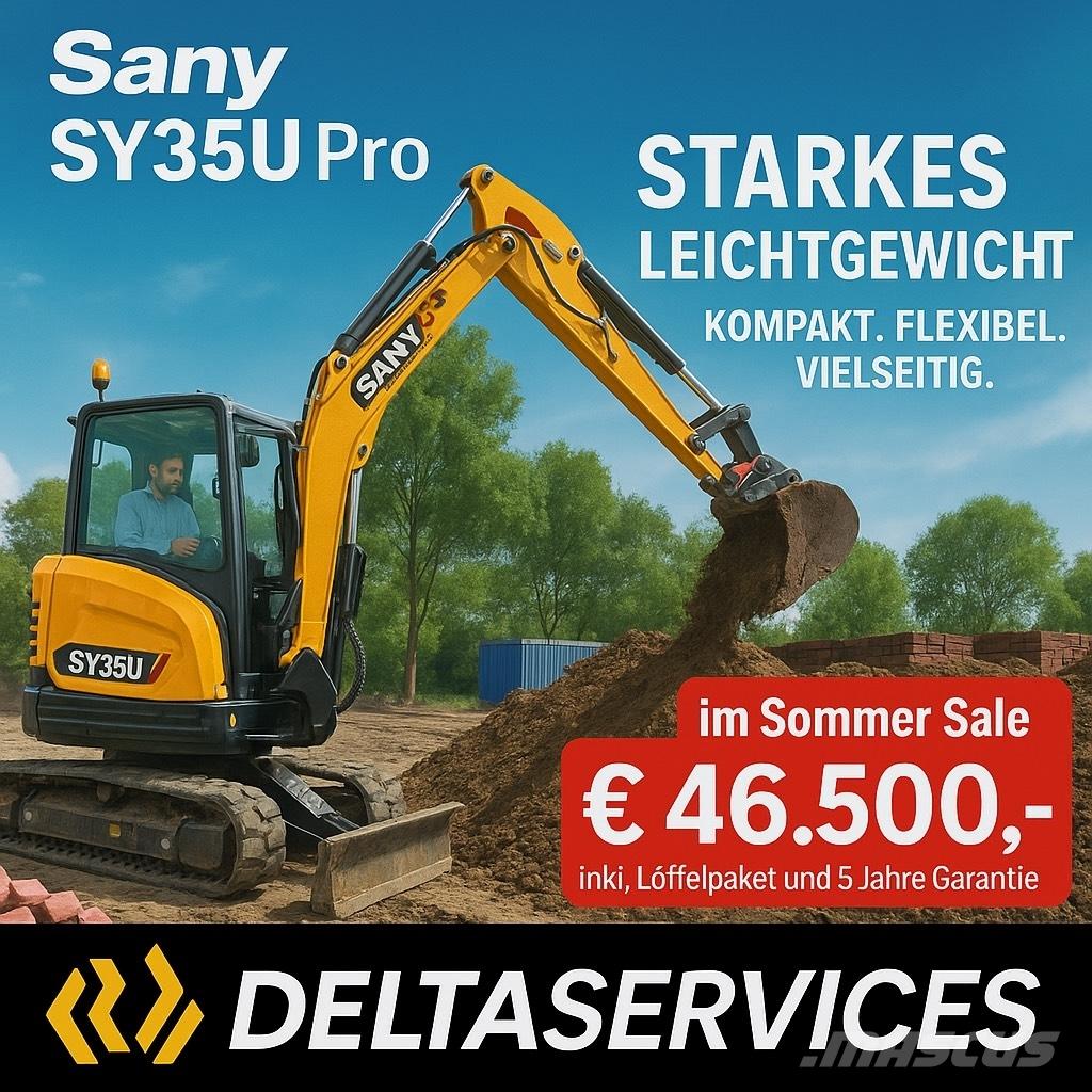 Sany SY 35 U Мини-экскаваторы