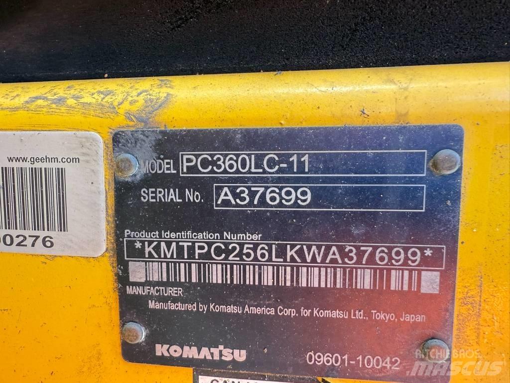 Komatsu PC360LC-11 Гусеничные экскаваторы