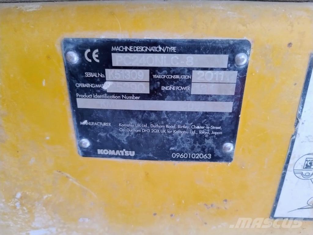 Komatsu PC 240 NLC-8 Гусеничные экскаваторы
