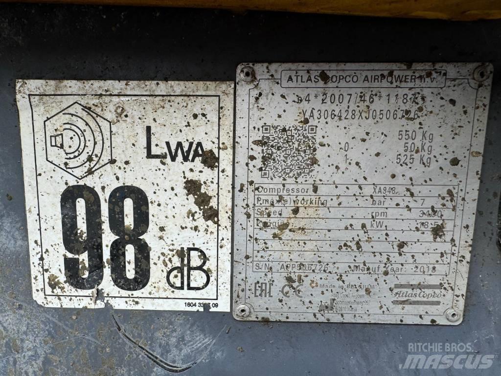 Atlas Copco XAS 48 Воздушные компрессоры