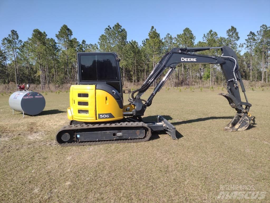 DEERE 50G Мини-экскаваторы