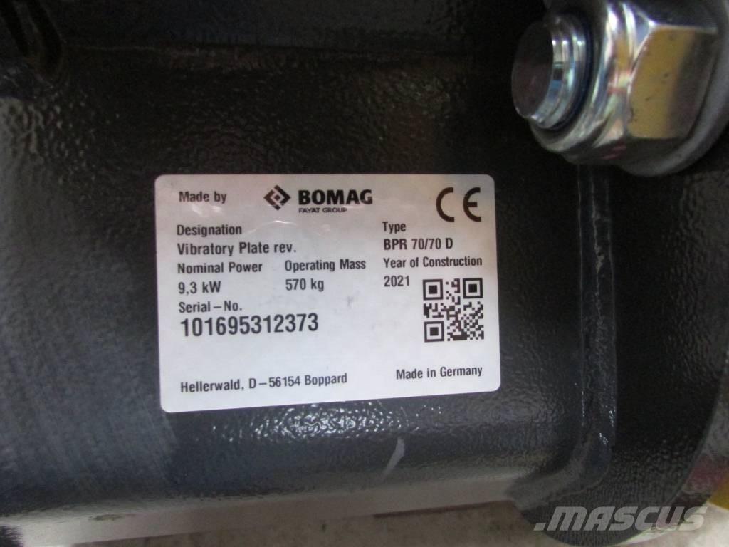 Bomag BPR 70/70 DE Виброплиты и вибротрамбовки