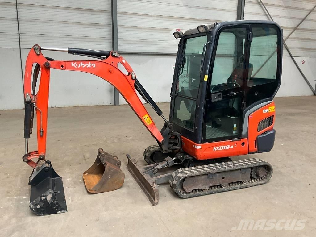 Kubota KX 019-4 Мини-экскаваторы