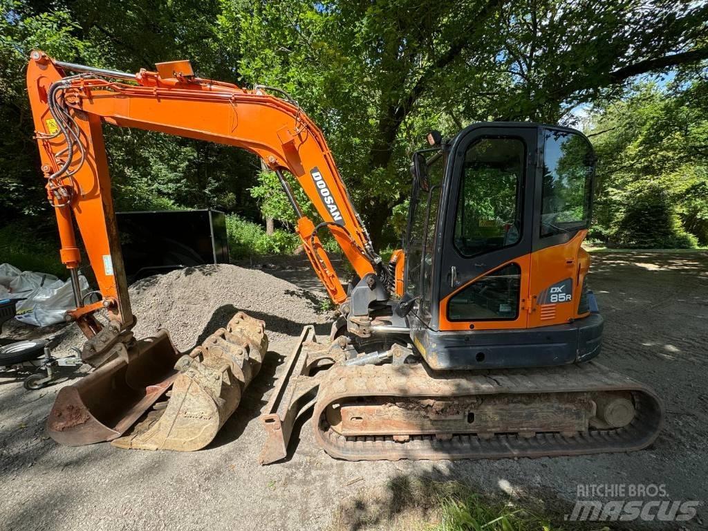 Doosan DX 85 R-3 Малые экскаваторы 7т-12т