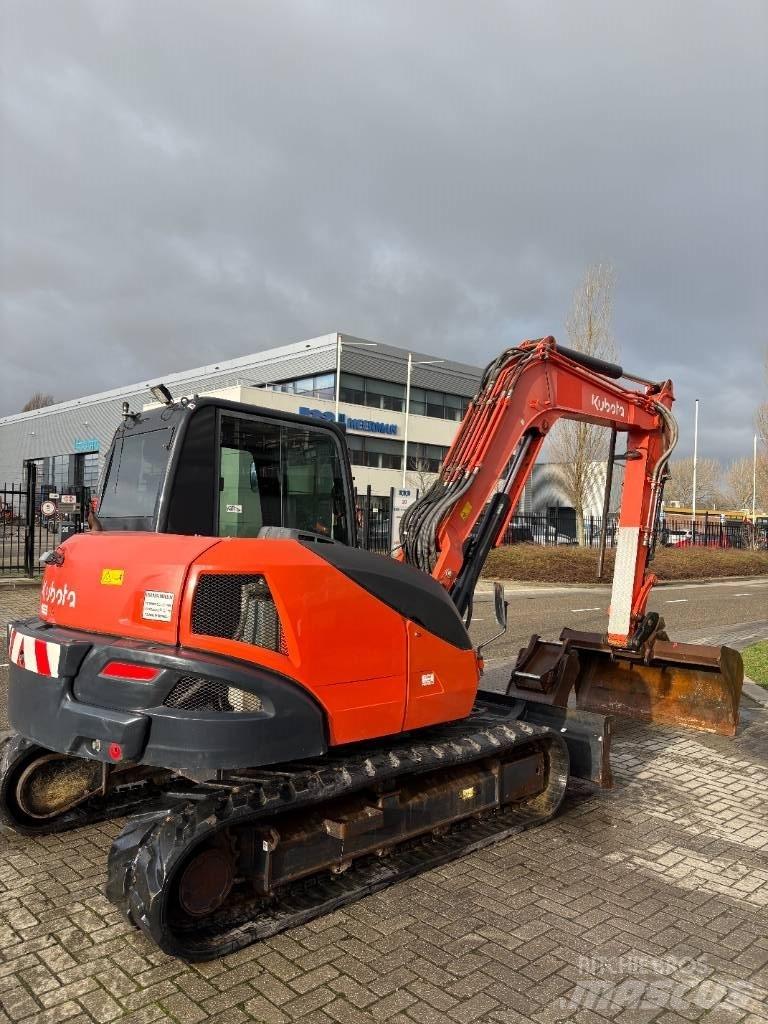 Kubota KX080-4a Малые экскаваторы 7т-12т