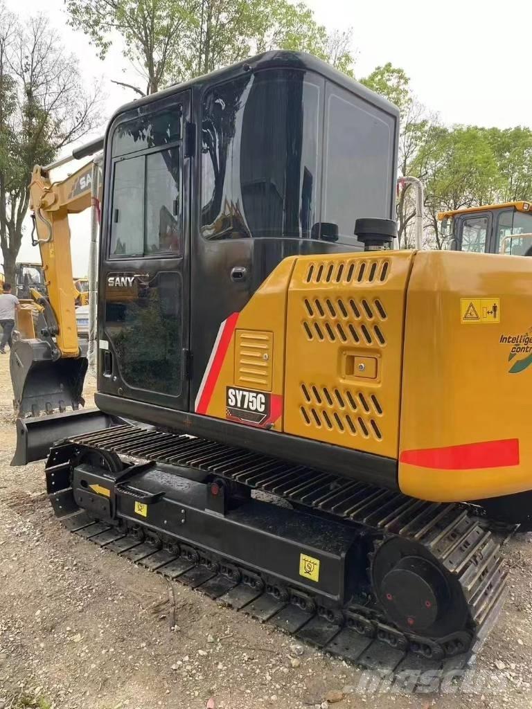 Sany SY75C Малые экскаваторы 7т-12т