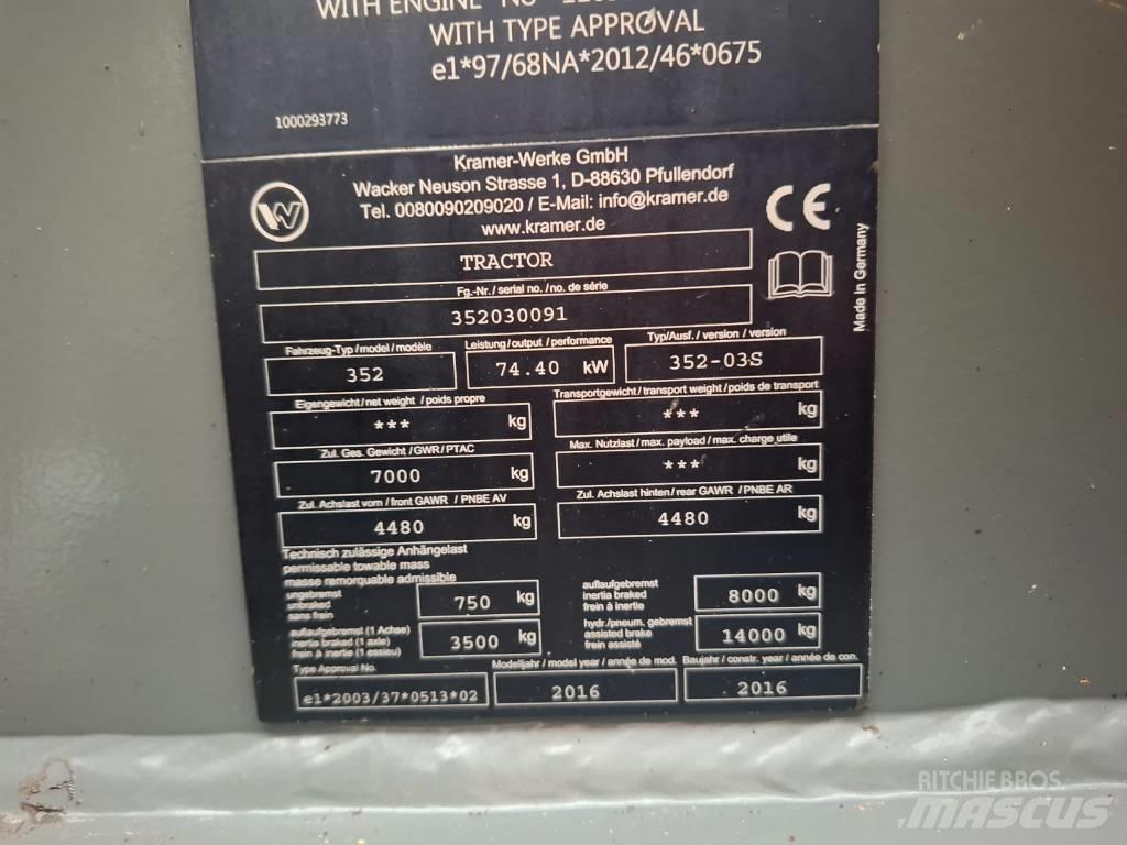 Kramer 8105 Фронтальные погрузчики