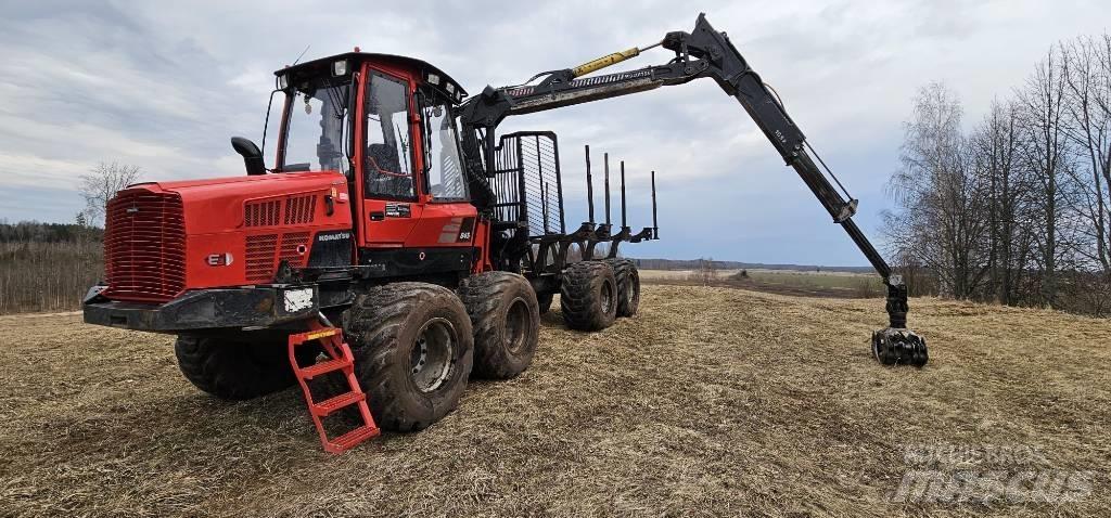 Komatsu 845 Форвардеры