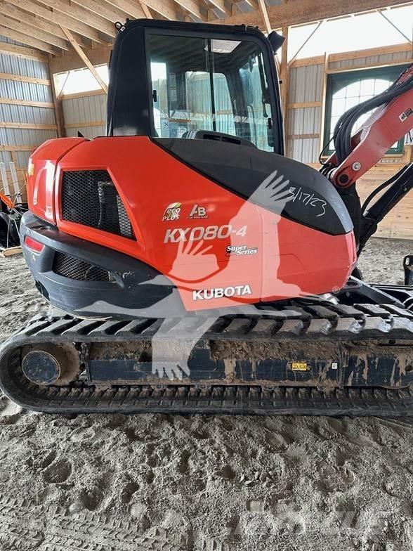 Kubota KX080-4 Гусеничные экскаваторы