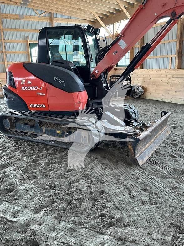 Kubota KX080-4 Гусеничные экскаваторы
