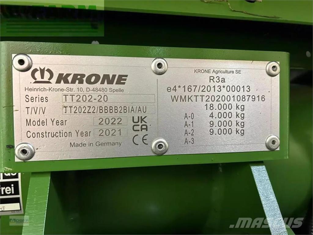 Krone mx 370 gl Прочие полуприцепы