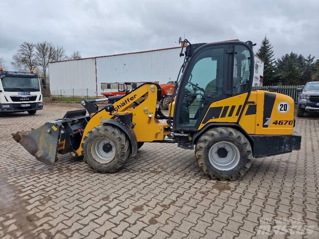 Schäffer 4670Z Фронтальные погрузчики