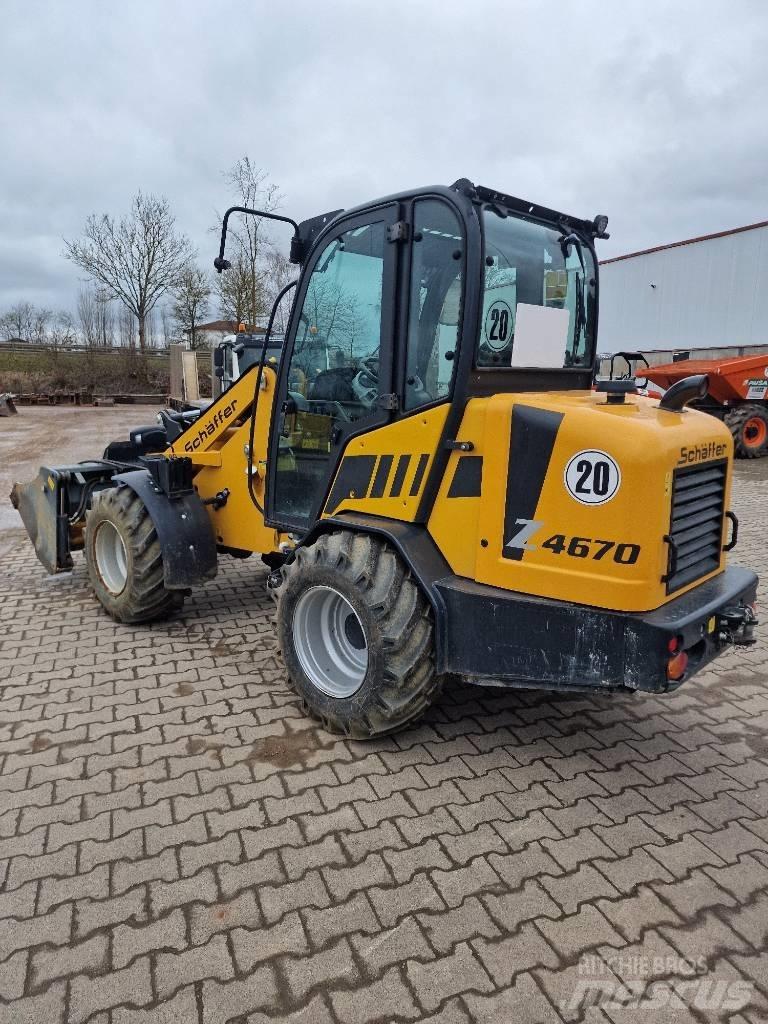 Schäffer 4670Z Фронтальные погрузчики