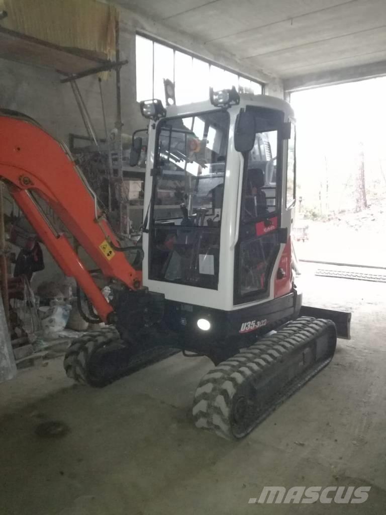 Kubota u35 U35 Мини-экскаваторы