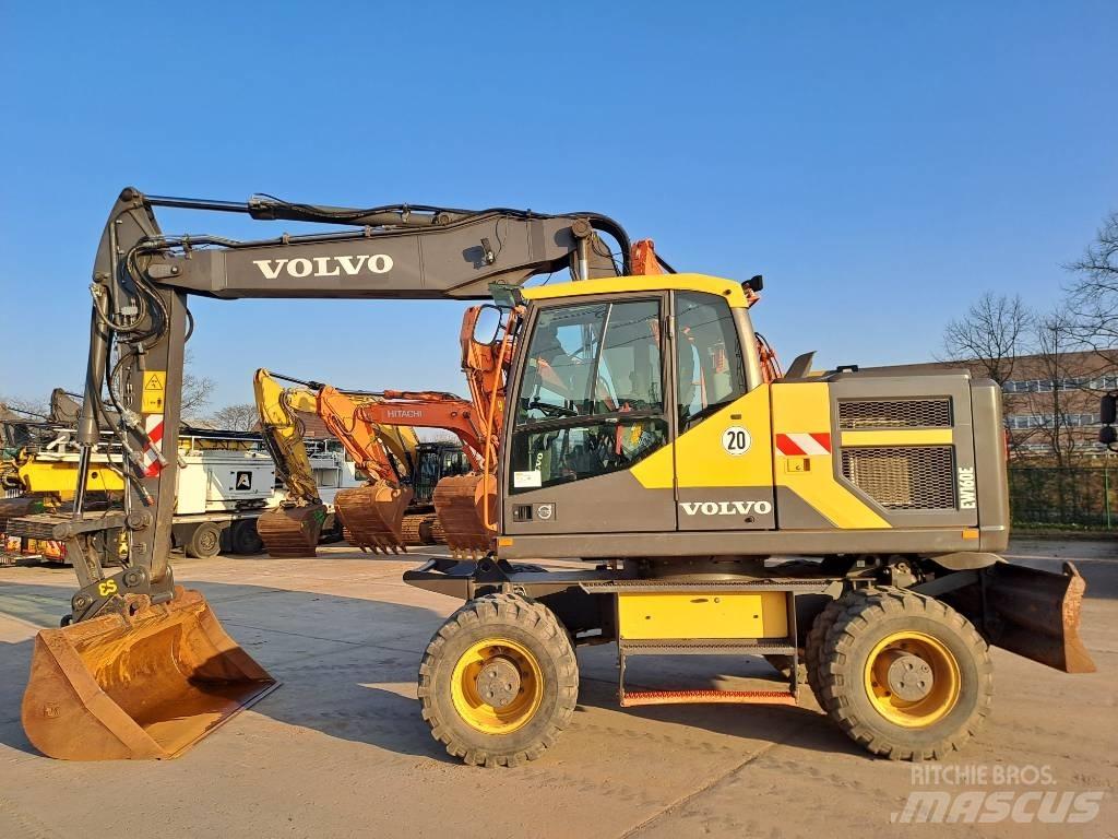 Volvo EW160E Колёсные экскаваторы