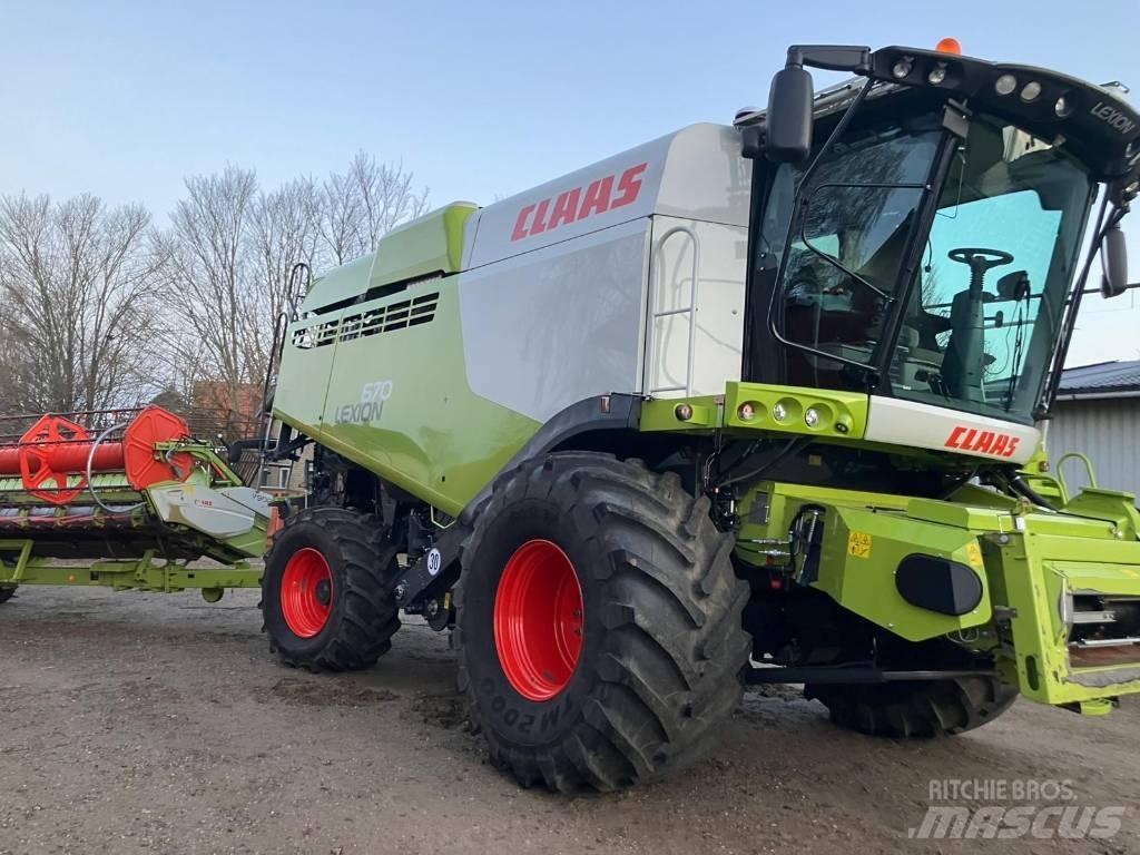 CLAAS Lexion 670 Зерноуборочные комбайны