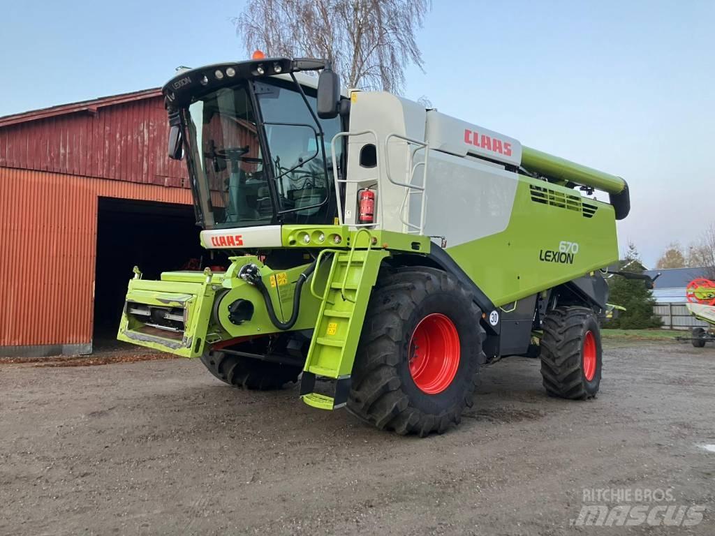CLAAS Lexion 670 Зерноуборочные комбайны