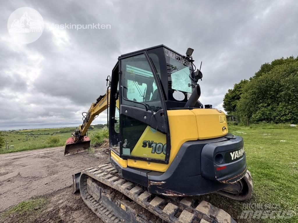Yanmar SV 100-2 Малые экскаваторы 7т-12т