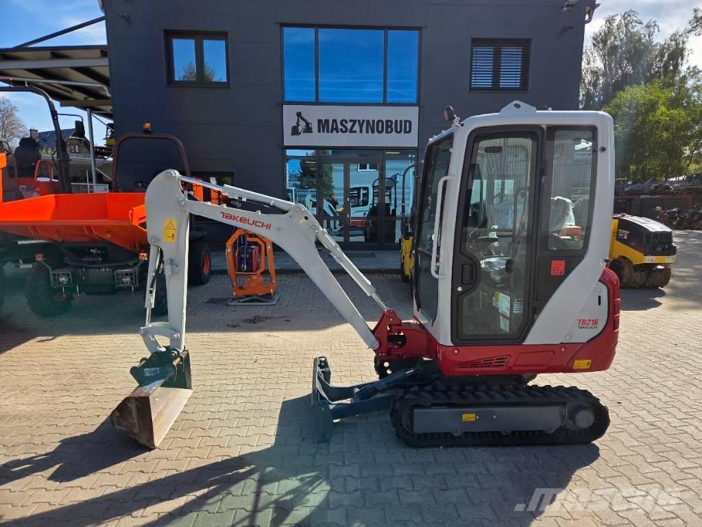 Takeuchi TB216 V0 Мини-экскаваторы