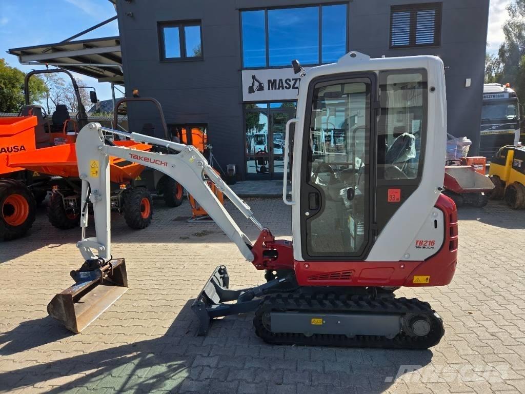 Takeuchi TB216 V0 Мини-экскаваторы