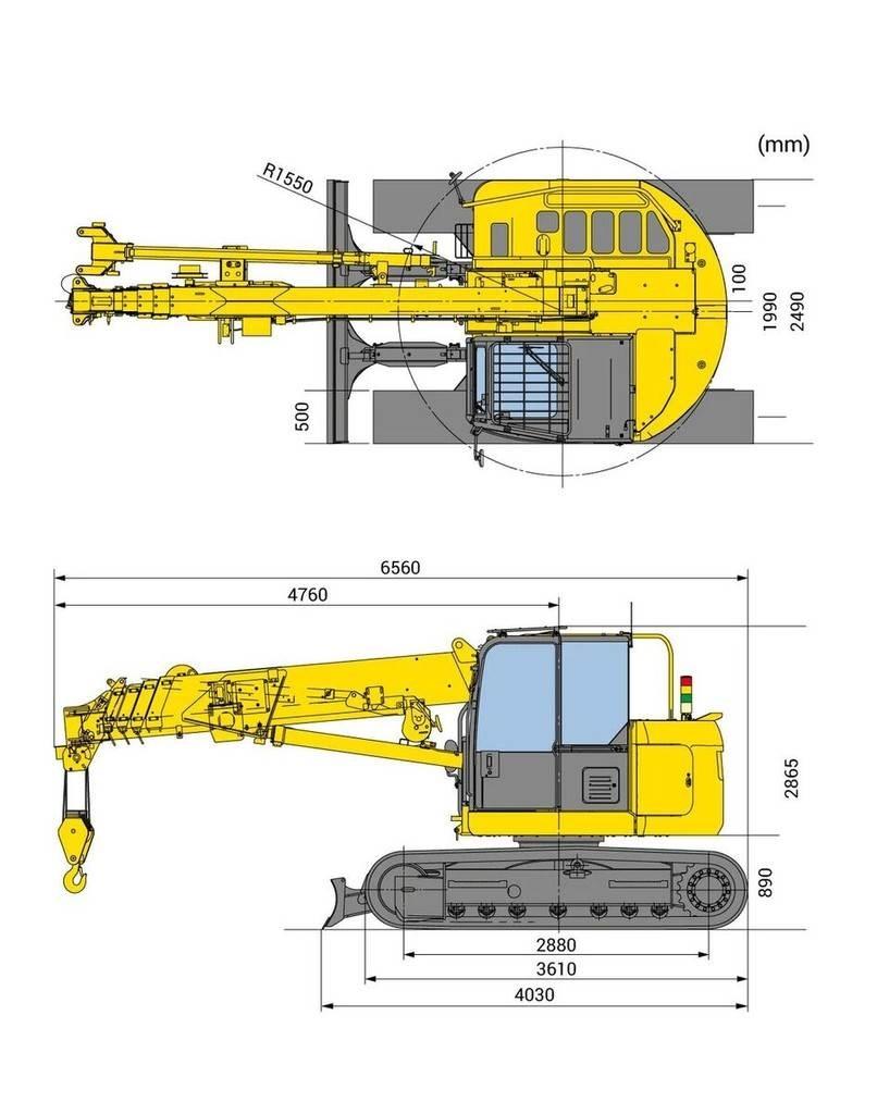 Maeda CC1485-2 Гусеничные краны