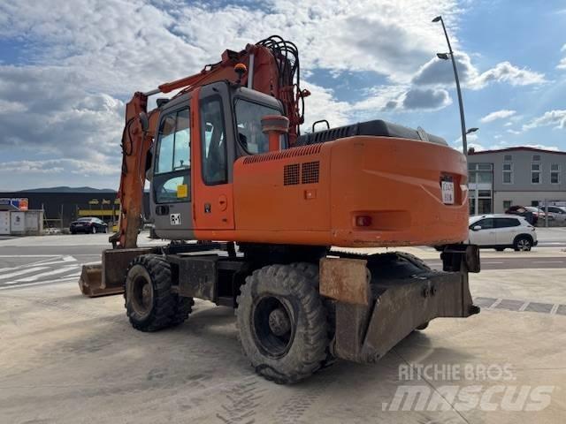 Hitachi ZX 160 W Колёсные экскаваторы
