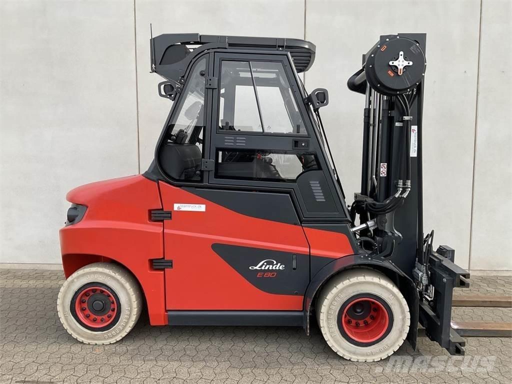 Linde E80-01/900 Электропогрузчики