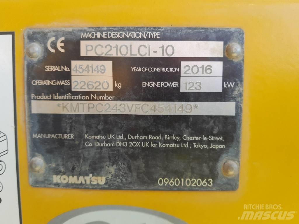Komatsu PC210LCi-10 Гусеничные экскаваторы