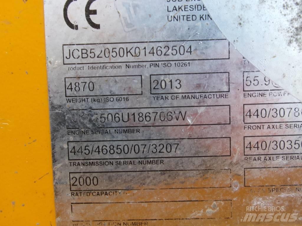 JCB 520-50 Сельскохозяйственные телескопические погрузчики