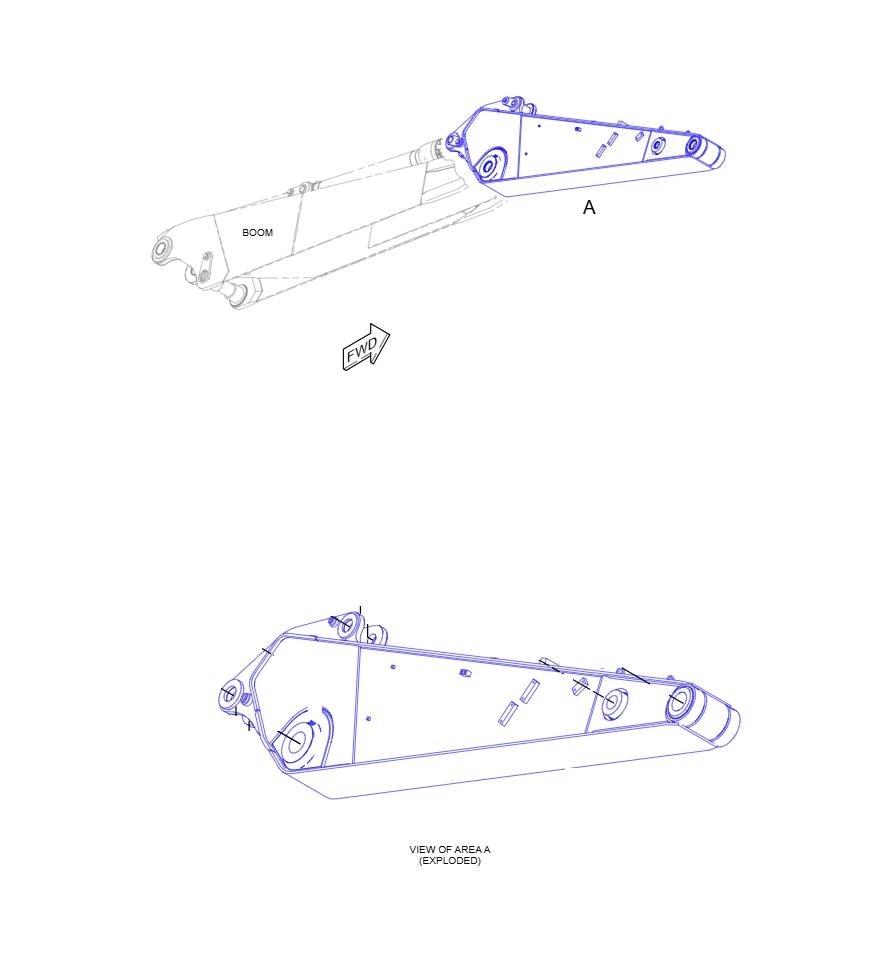 CAT M316F Боны и ковши
