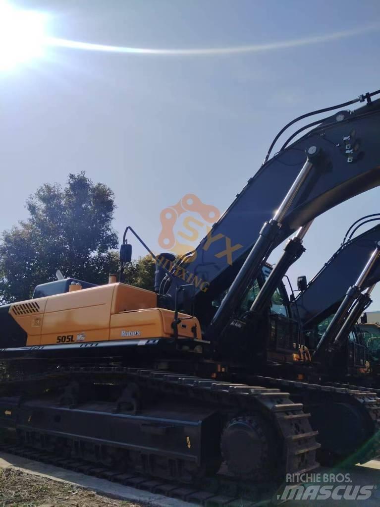 Hyundai R 505 L VS Гусеничные экскаваторы