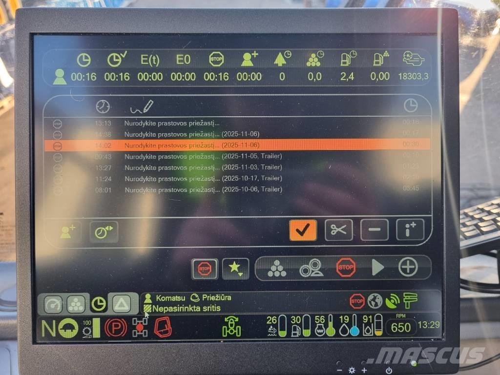 Komatsu 931 Харвестеры