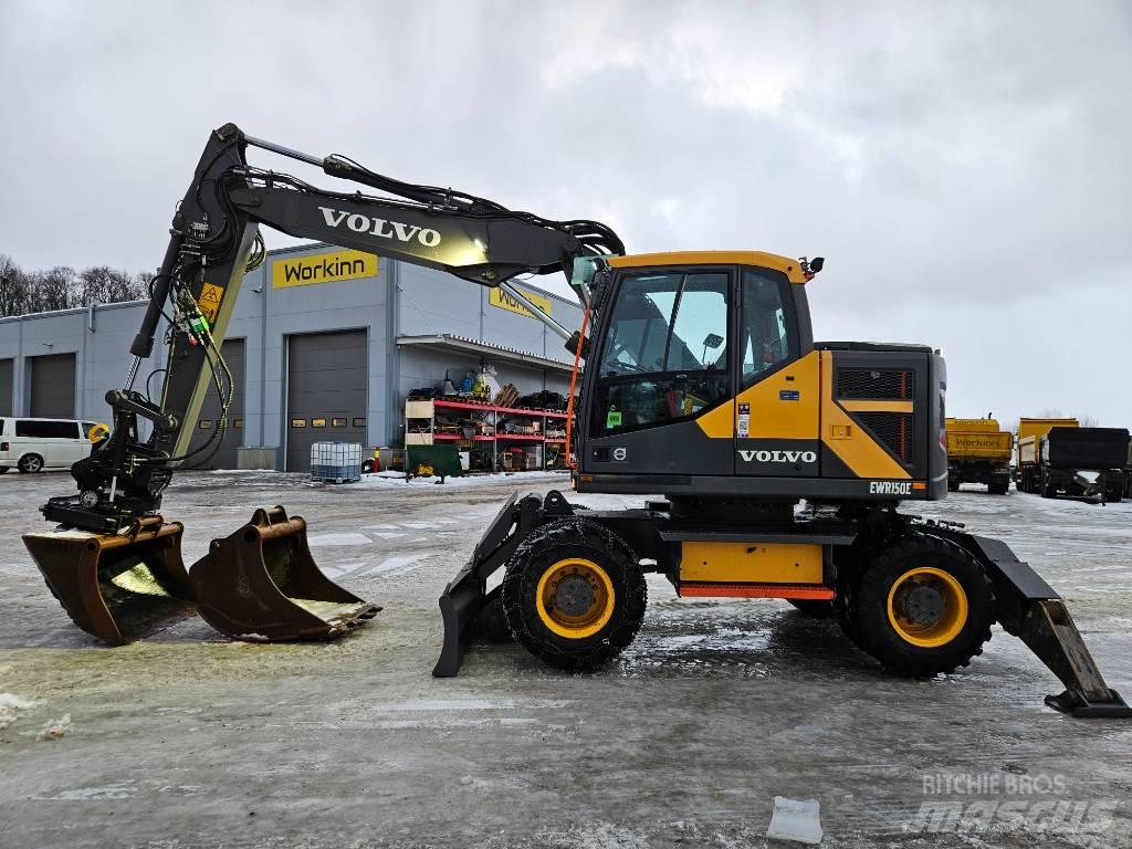 Volvo EWR 150 Колёсные экскаваторы