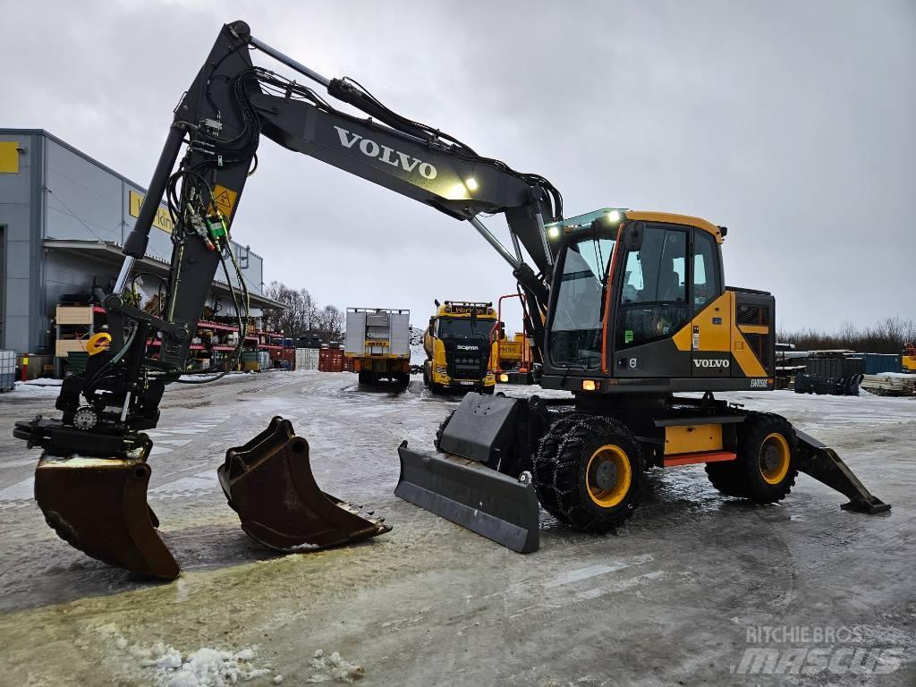 Volvo EWR 150 Колёсные экскаваторы