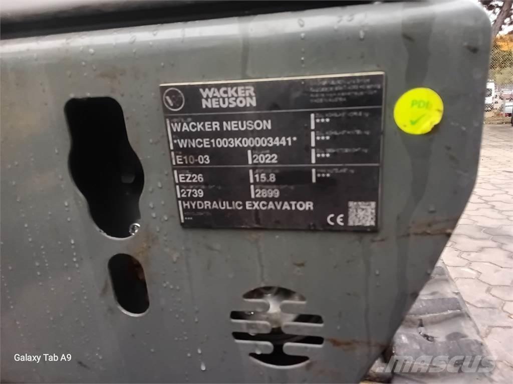 Wacker Neuson EZ26 Гусеничные экскаваторы