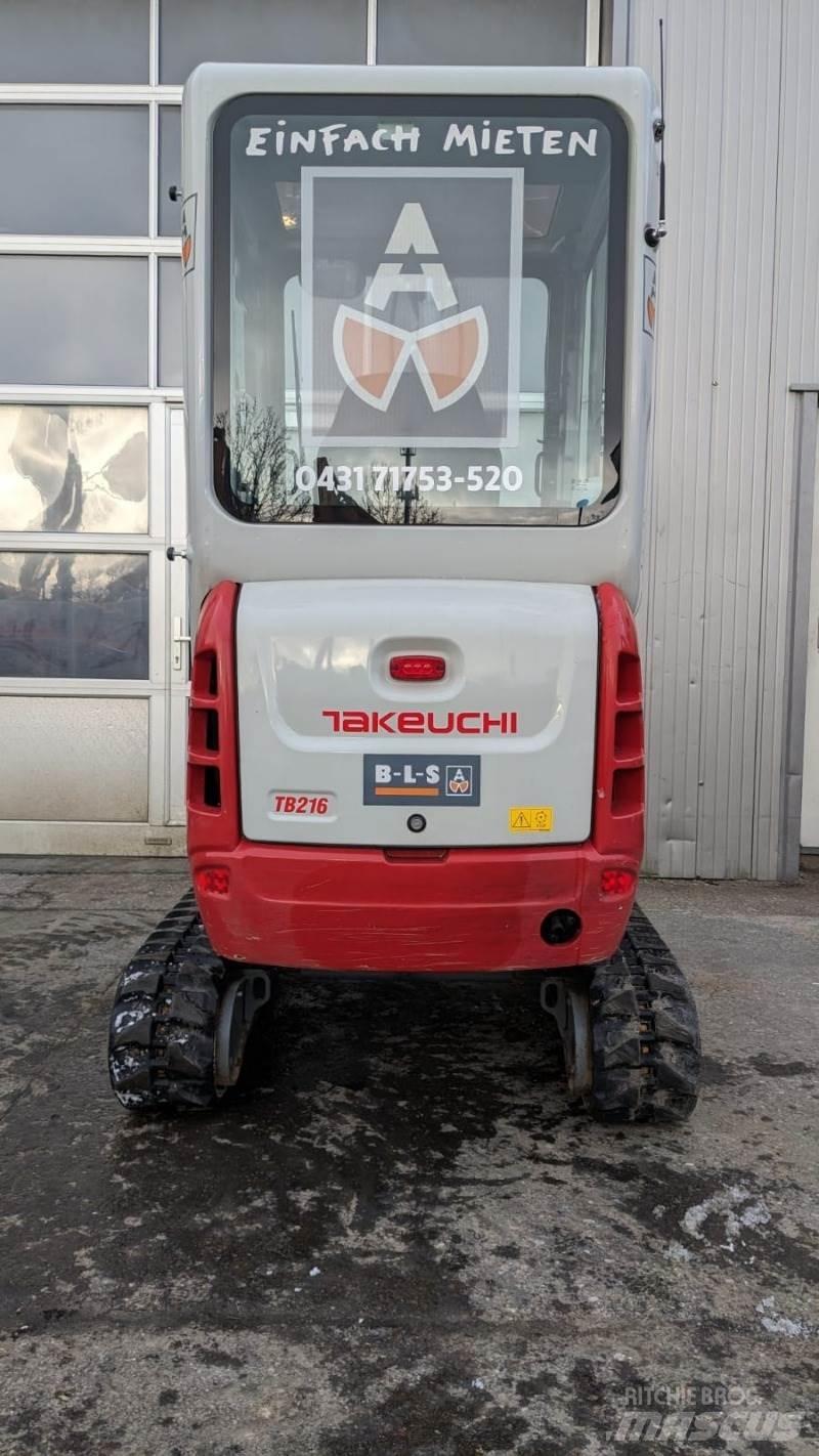 Takeuchi TB216AV4 Мини-экскаваторы
