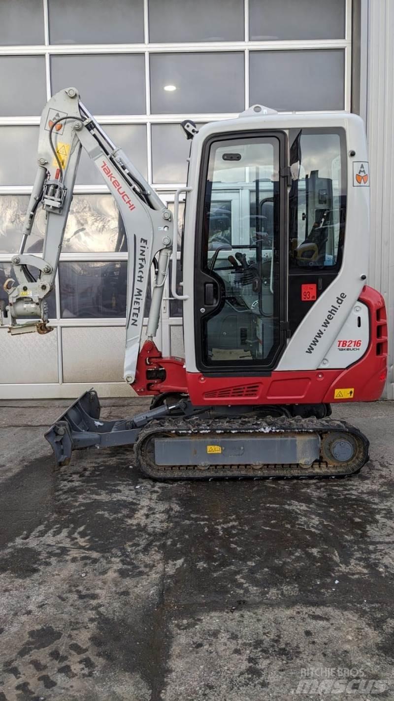Takeuchi TB216AV4 Мини-экскаваторы