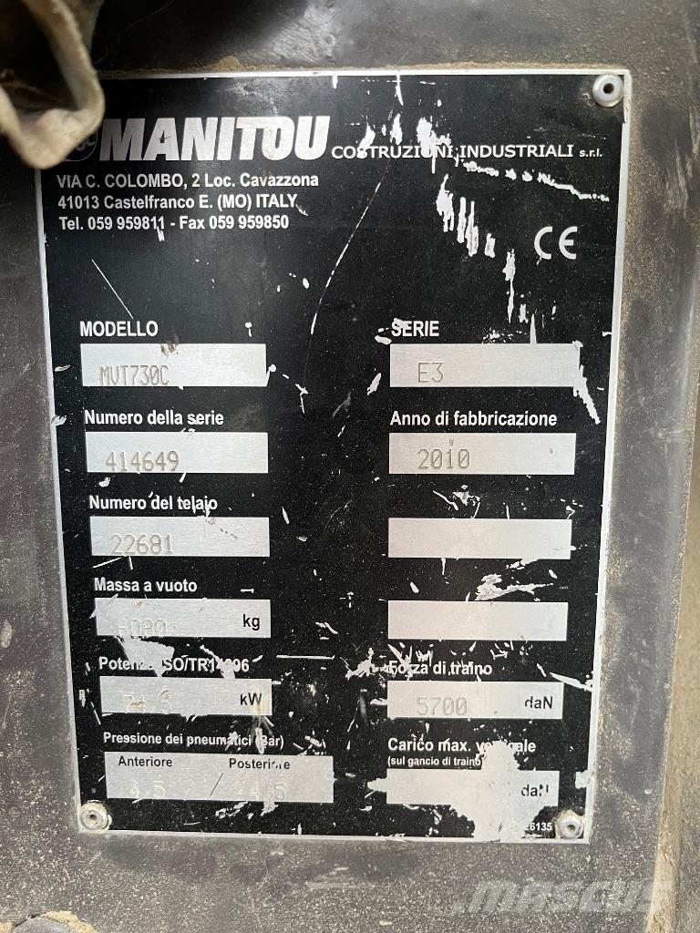 Manitou MVT 730 Трактора