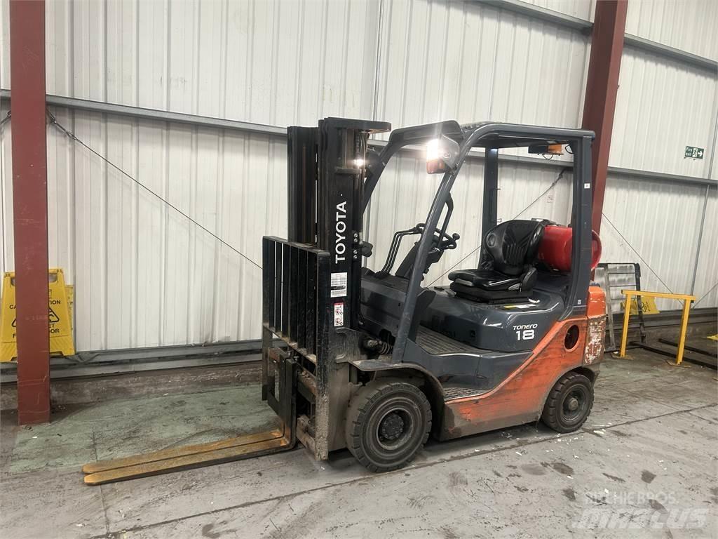Toyota 02-8FGF18 Газовые погрузчики