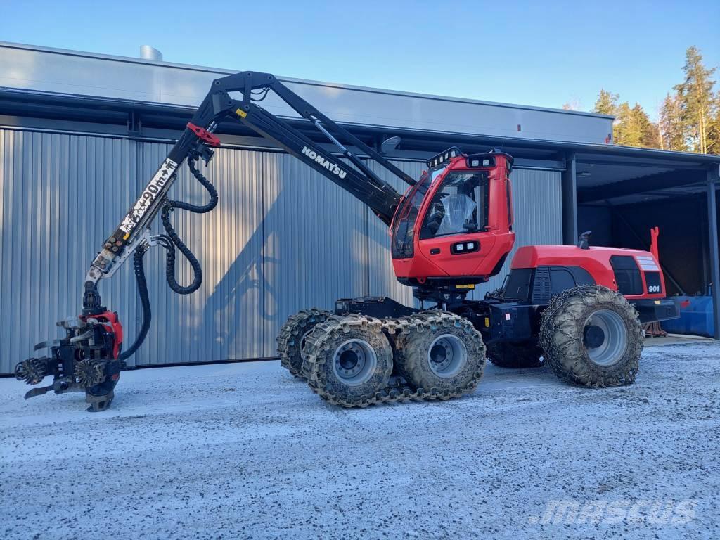 Komatsu 901 Харвестеры