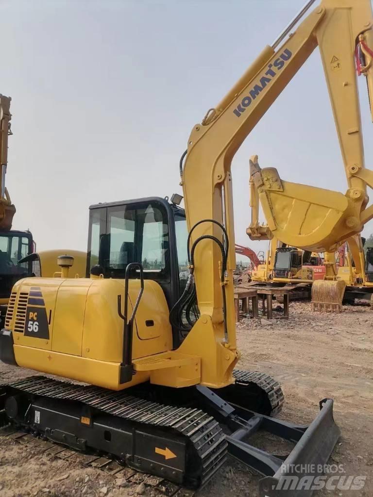 Komatsu PC56-7 Гусеничные экскаваторы