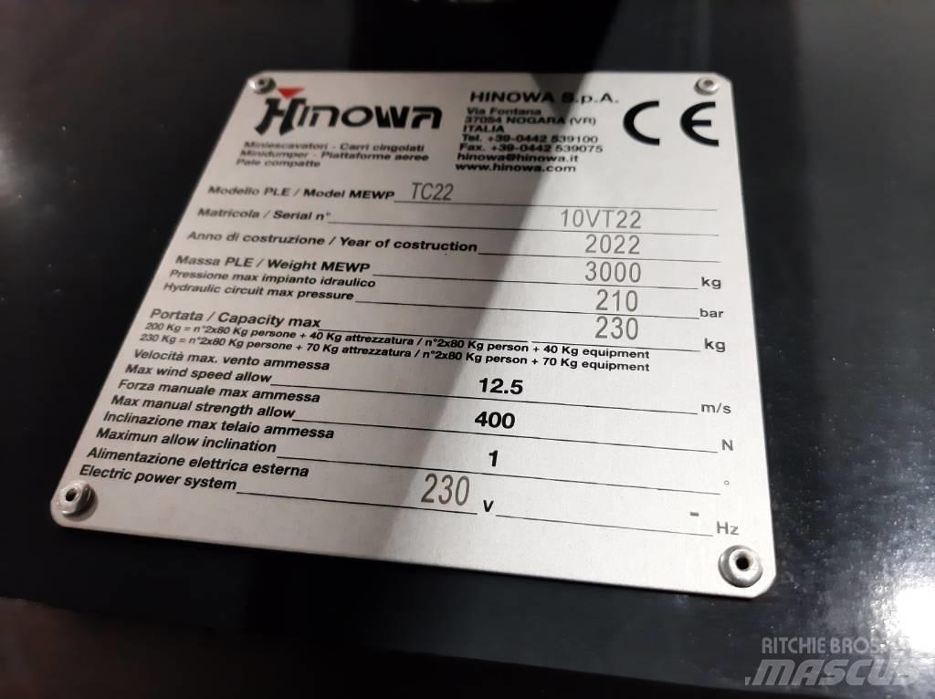Hinowa TC 22 N Телескопические подъемники