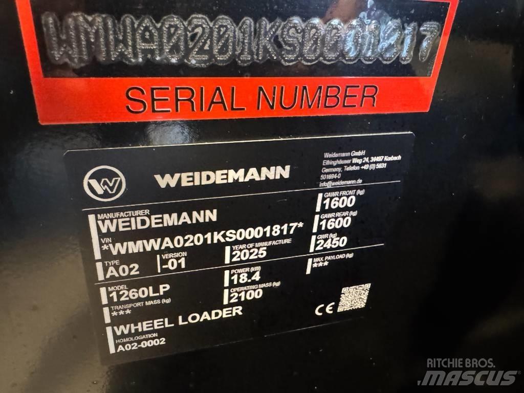 Weidemann 1260 LP Мини-погрузчики
