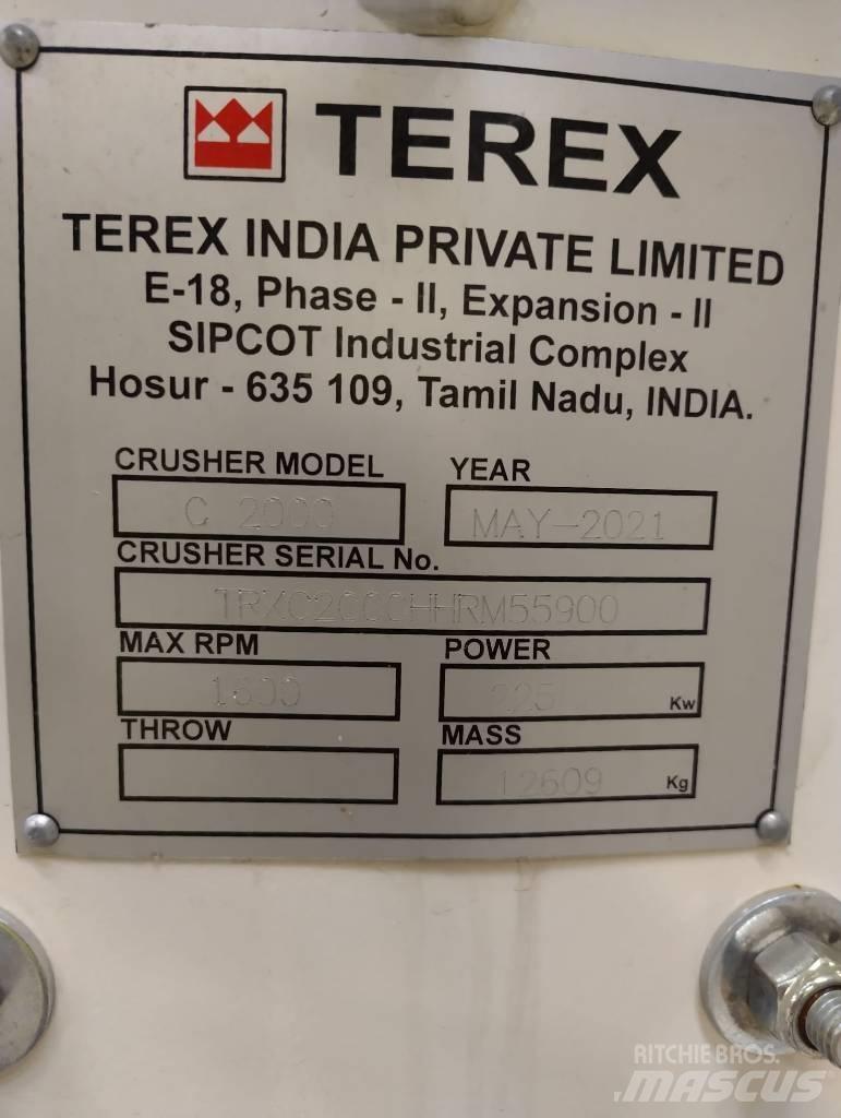 Terex Canica 2000 Дробилки