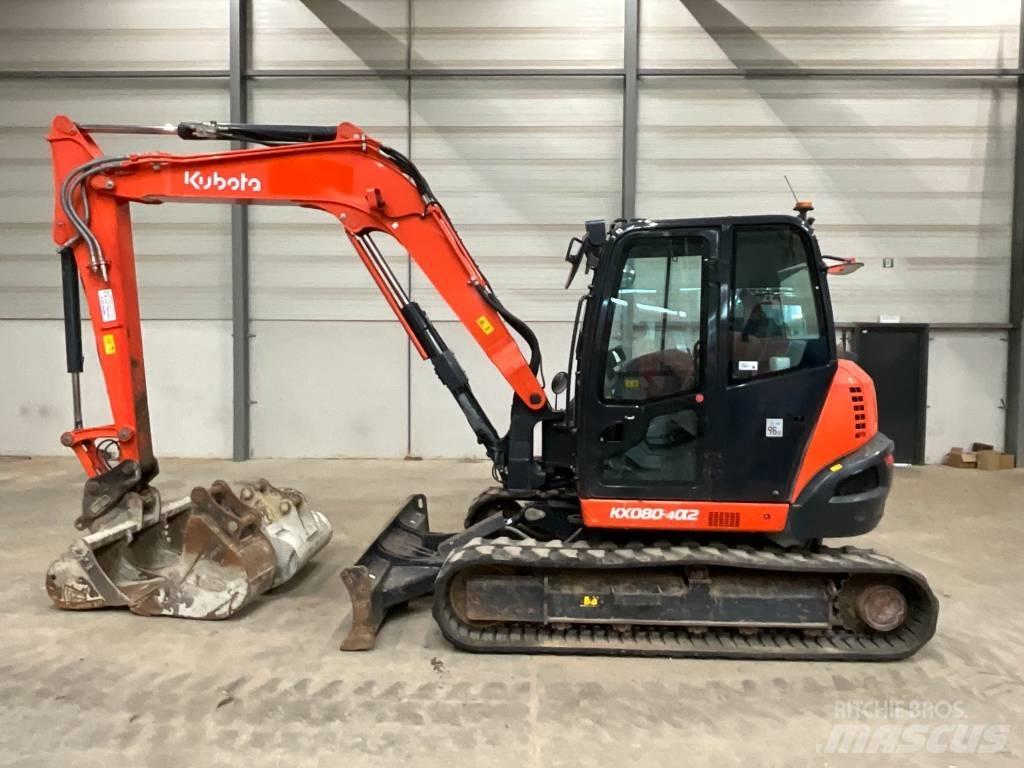 Kubota KX 080-4 A 2 Малые экскаваторы 7т-12т
