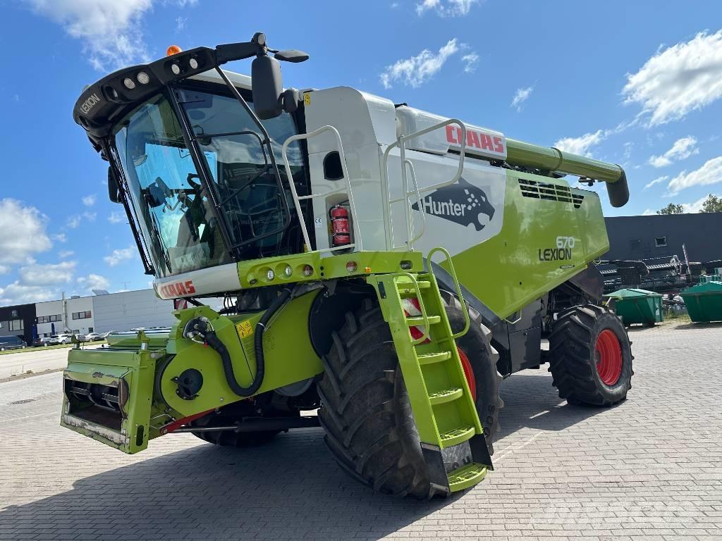 CLAAS Lexion 670 Зерноуборочные комбайны