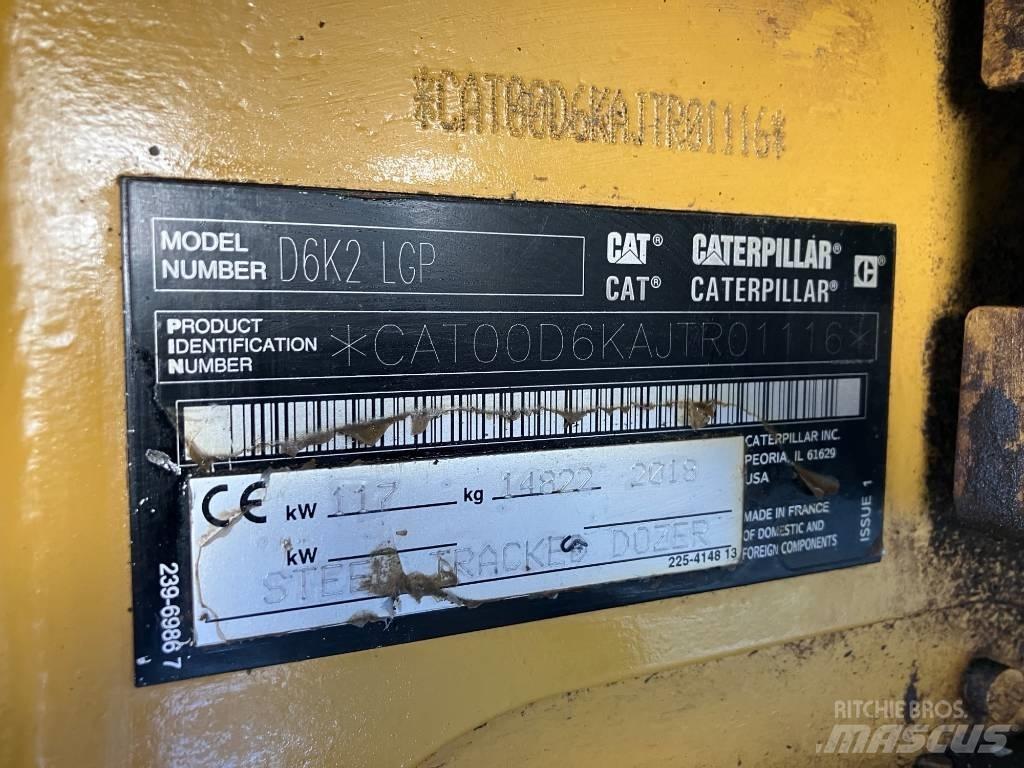 CAT D6K2 LGP Гусеничные бульдозеры